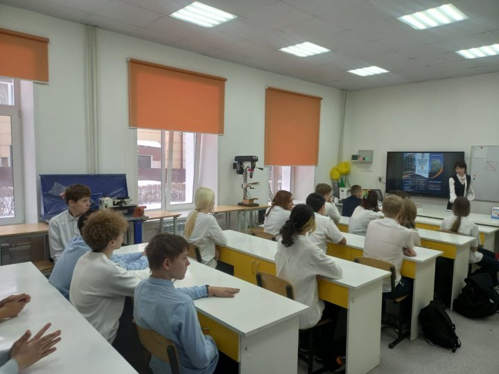 Профориентационная встреча с  выпускниками школы